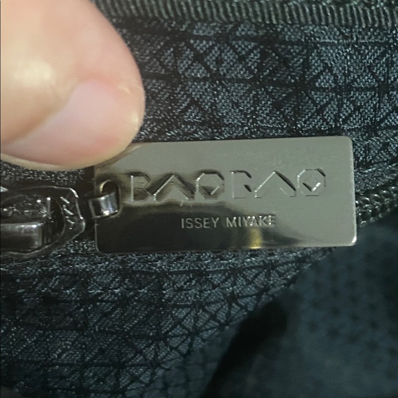 BAO BAO ISSEY MIYAKE Dark Grey Geometric-Panelled Tote Bag - Picture 6 of 7